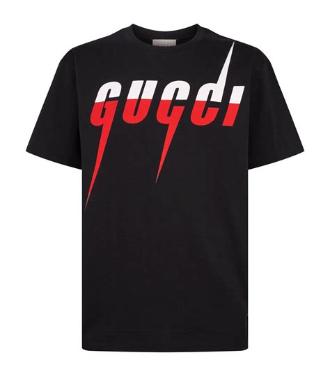 black gucci shirt price|Gucci t shirt price men.